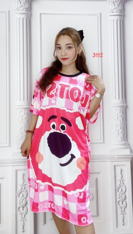 Đầm Suông Nữ Big Size XL - D3112
