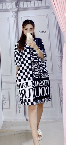 Đầm Suông Nữ Big Size XL - D1708