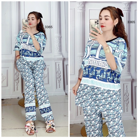 Bộ Quần Dài, Tay Ngắn XL - BDL3365