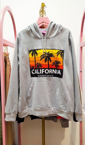 ÁO HOODIE XÁM