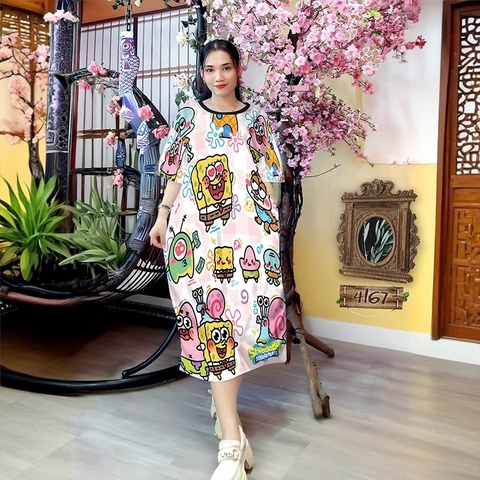 Đầm Suông Nữ Big Size XL - DD4167