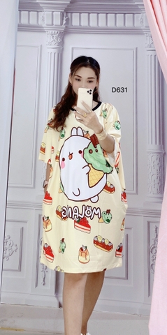 Đầm Suông Nữ Big Size XL - D631