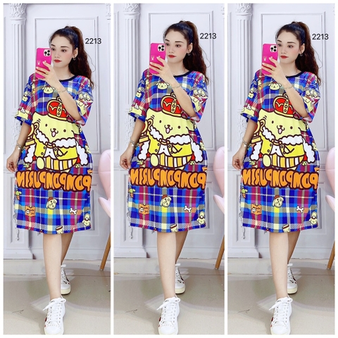 Đầm Suông Nữ Big Size XL - D2213