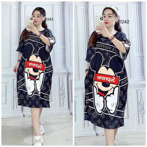 Đầm Suông Nữ Big Size 2XL - 65D1242