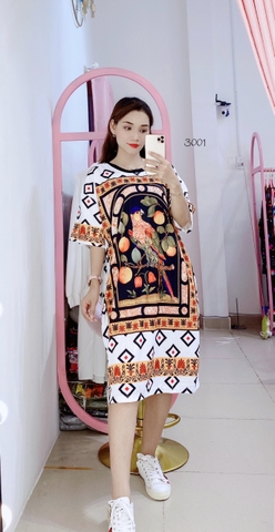 Đầm Suông Nữ Big Size XL - D3001