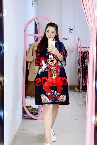 Đầm Suông Nữ Big Size XL - D1033