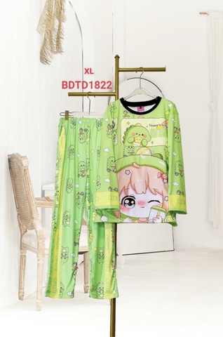 Bộ Quần Dài, Tay Dài Big Size - BDTDXL1822