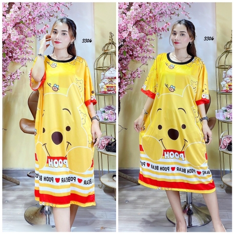 Đầm Suông Nữ Big Size 2XL - 65D3306