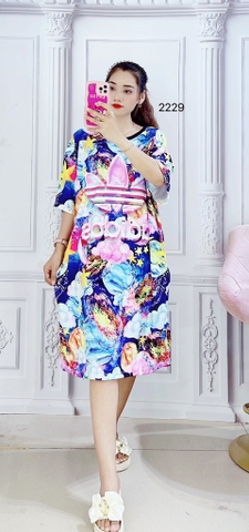 Đầm Suông Nữ Big Size 2XL - 65D2229