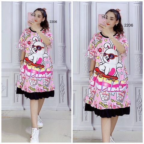 Đầm Bèo Nữ Big Size - DB2206