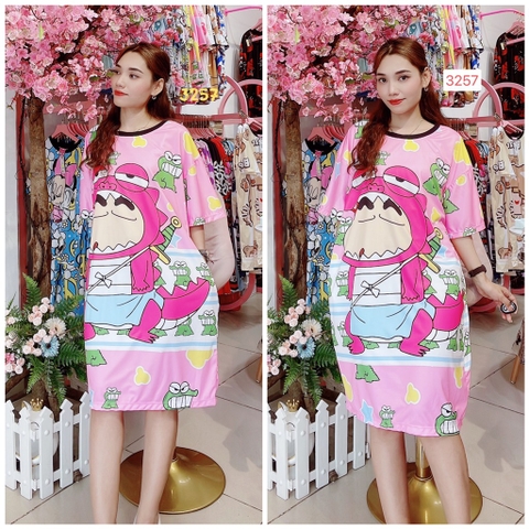 Đầm Suông Nữ Big Size XL - D3257