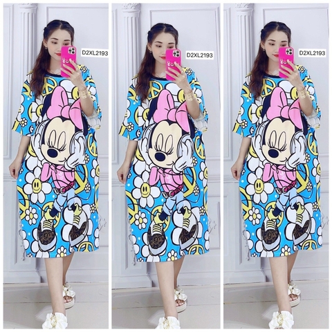 Đầm Suông Nữ Big Size 2XL - 65D2193