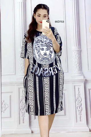 Đầm Suông Nữ Big Size XL - D753