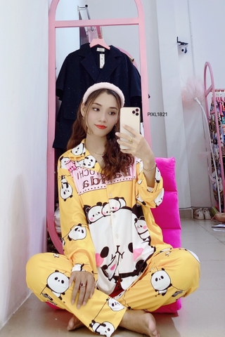BỘ PIJAMA QUẦN DÀI, TAY DÀI - PIL1821