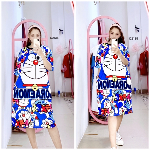 Đầm Suông Nữ Big Size XL - D2135