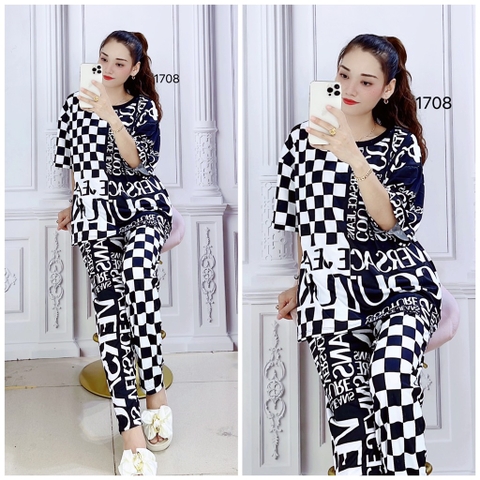 Bộ Quần Dài, Tay Ngắn XL - BDL1708