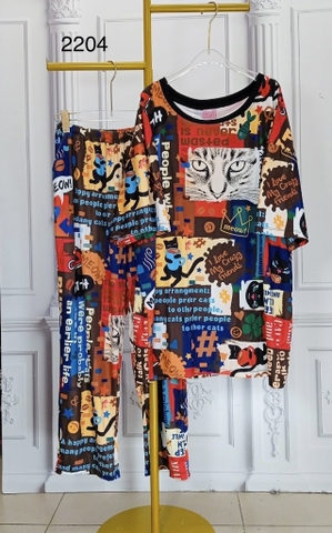 Bộ Quần Dài, Tay Ngắn 3XL - BDL3XL2204