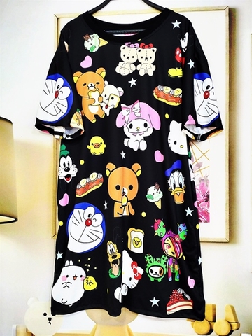 Đầm Suông Nữ Big Size XL - D722