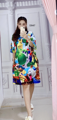 Đầm Suông Nữ Big Size XL - D947