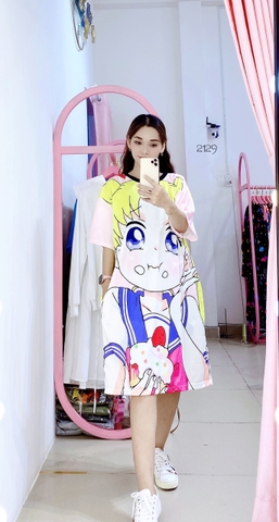 Đầm Suông Nữ Big Size XL - D2129