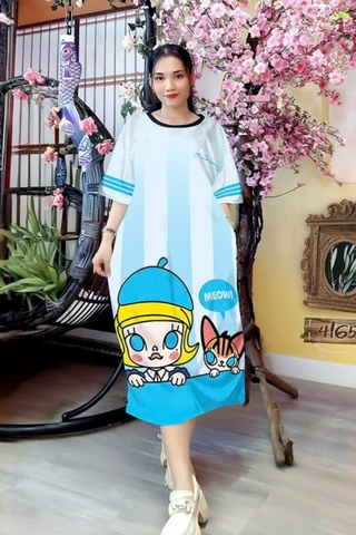 Đầm Suông Nữ Big Size XL - DD4165
