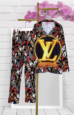 BỘ PIJAMA QUẦN DÀI, TAY DÀI BIG SIZE - PIXL1700