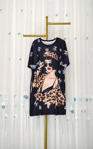Đầm Suông Nữ Big Size XL - D687