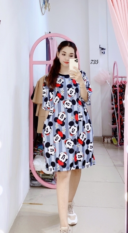 Đầm Suông Nữ Big Size XL - D735