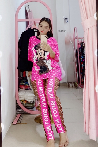 Bộ Quần Dài, Tay Ngắn XL - BDL1801