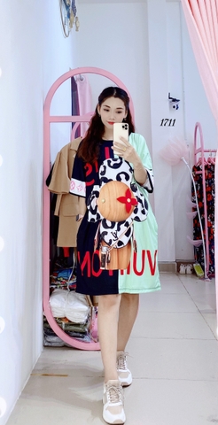 Đầm Suông Nữ Big Size XL - D1711