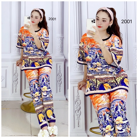 Bộ Quần Dài, Tay Ngắn XL - BDL2001