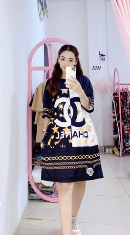 Đầm Suông Nữ Big Size XL - D1241