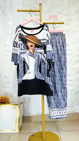 Bộ Quần Dài, Tay Ngắn 3XL - BDL3XL3175