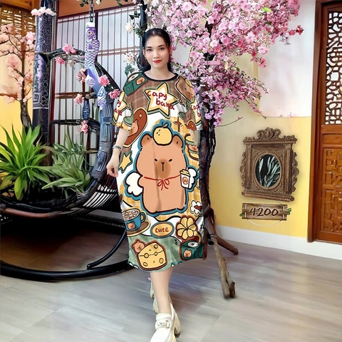Đầm Suông Nữ Big Size XL - DD4200