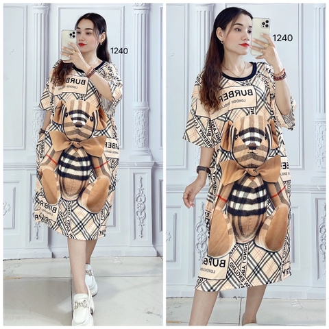 Đầm Suông Nữ Big Size 2XL - 65D1240