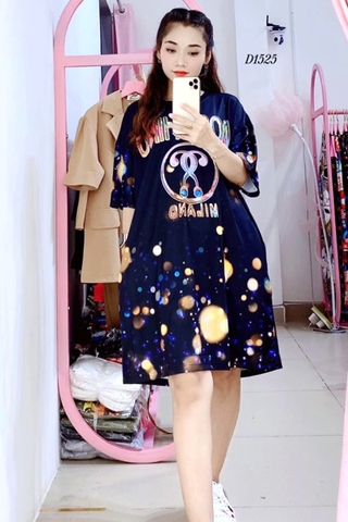Đầm Suông Nữ Big Size XL - D1525