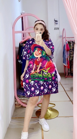 Đầm Suông Nữ Big Size XL - D1118