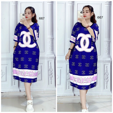 Đầm Suông Nữ Big Size 2XL - 65D667