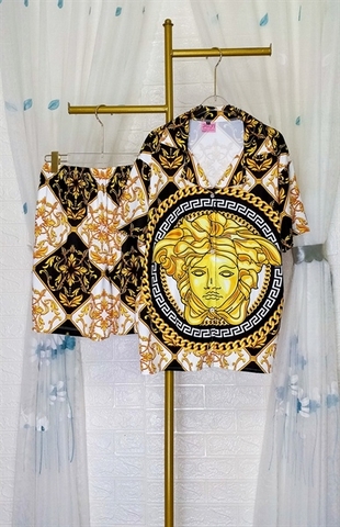BỘ PIJAMA QUẦN ĐÙI, TAY NGẮN BIG SIZE - PIDUIXL1703