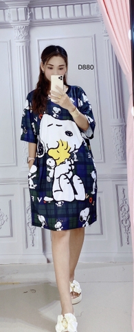 Đầm Suông Nữ Big Size XL - D880