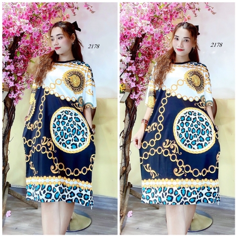 Đầm Suông Nữ Big Size XL - D2178