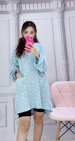 ÁO DÀI TAY DÀI XANH NHẠT - ADTDXN