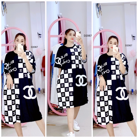 Đầm Suông Nữ Big Size XL - D2067