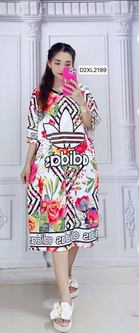 Đầm Suông Nữ Big Size 2XL - 65D2199