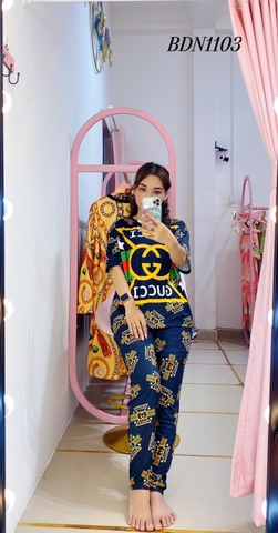 Bộ Quần Dài, Tay Ngắn XL - BDL1103