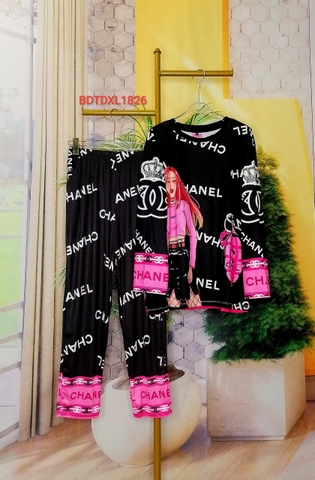 Bộ Quần Dài, Tay Dài Big Size - BDTDXL1826