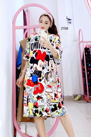 Đầm Suông Nữ Big Size XL - D2158