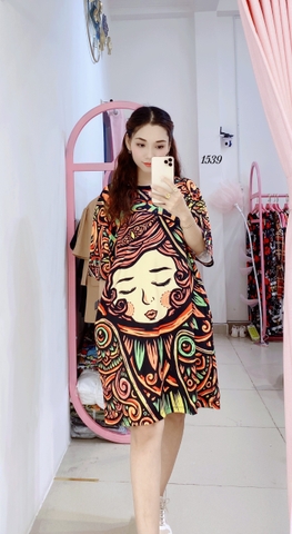Đầm Suông Nữ Big Size XL - D1539
