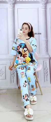 Bộ Quần Dài, Tay Ngắn XL - BDL656