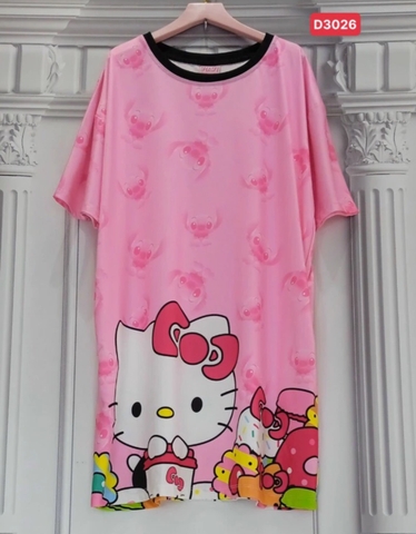 Đầm Suông Nữ Big Size XL - D3026